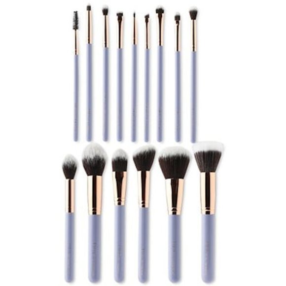 Luxie Dreamcatcher Collection Periwinkle Blue - 15 PIECE MAKEUP BRUSH SET - NWT - Picture 2 of 4